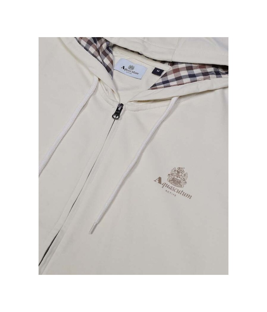 AQUASCUTUM- Kapuzen-Sweatshirt Mit Reißverschluss - Bild 11 von 16