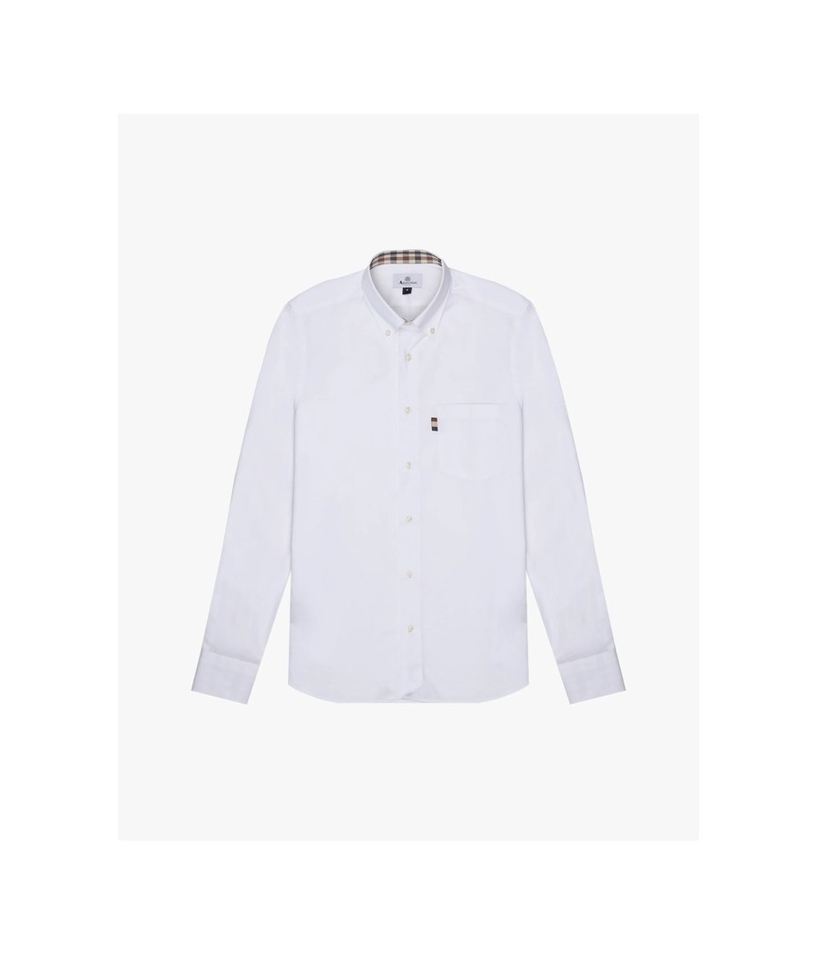 AQUASCUTUM-CAMICIA RIPORTI...