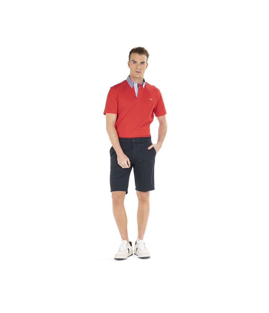 HARMONT & BLAINE - BERMUDA GABARDINA STRETCH - Foto 14 di 15
