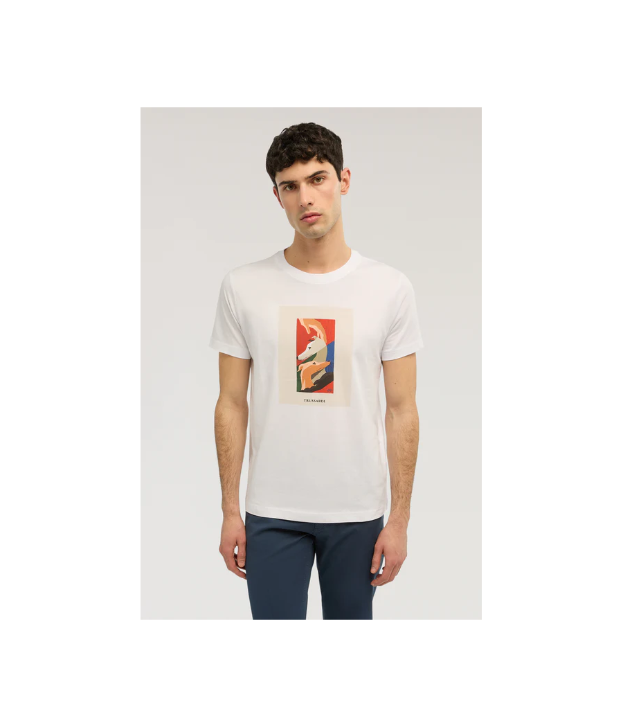 TRUSSARDI - T-SHIRT  CON...