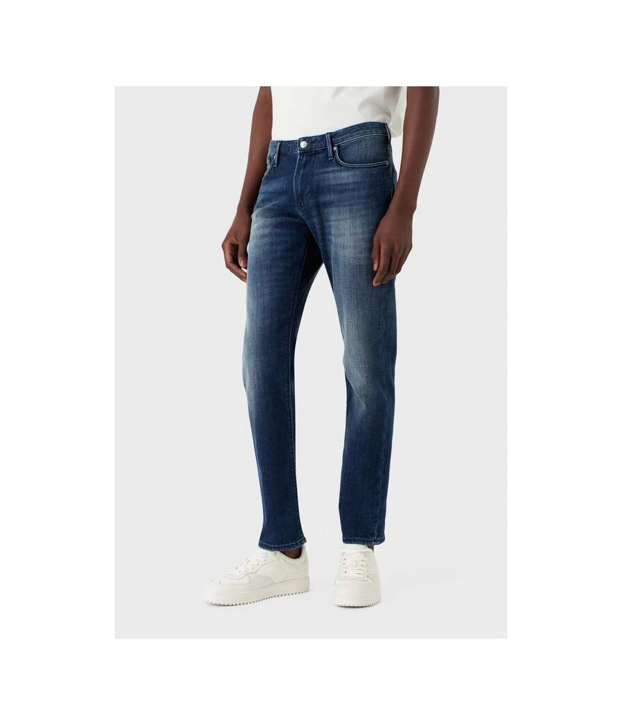 EMPORIO ARMANI -5 TASCHE DENIM STRETCH ORGANICO - Foto 3 di 5