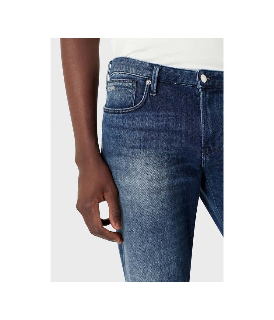 EMPORIO ARMANI -5 TASCHE DENIM STRETCH ORGANICO - Foto 5 di 5